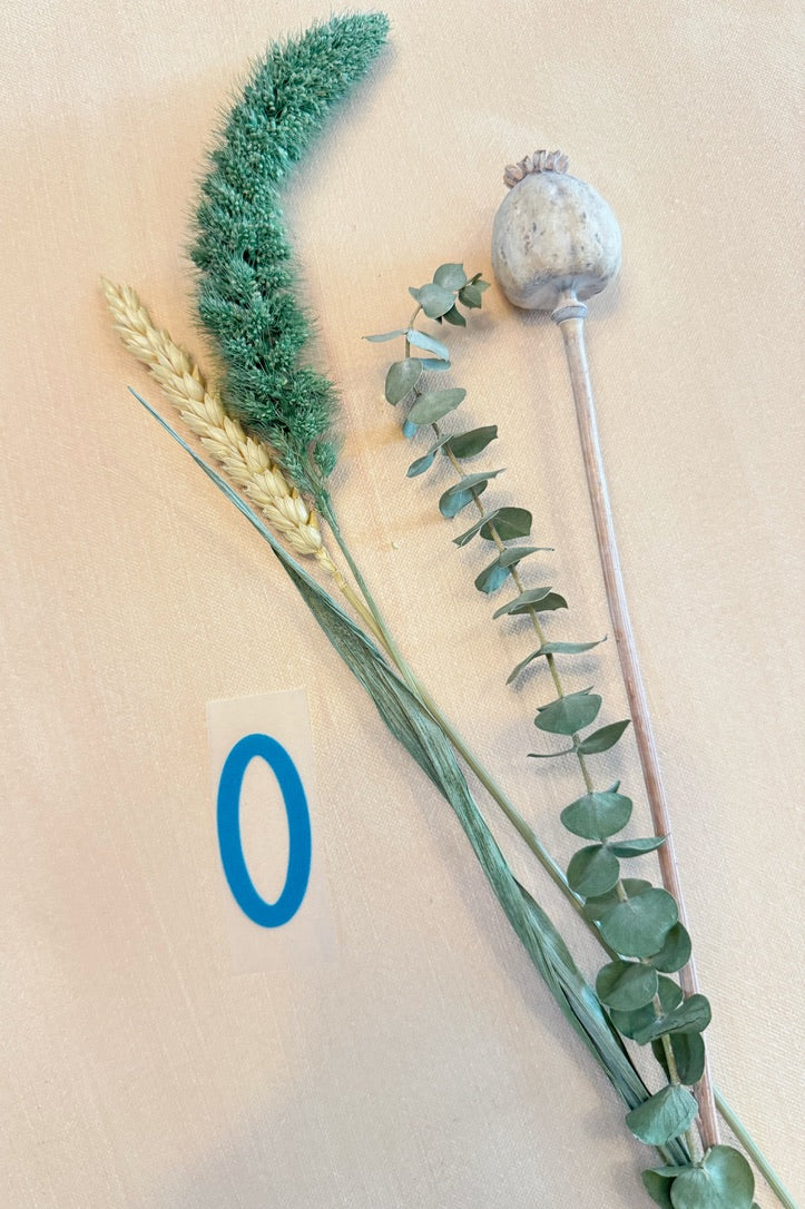 Bügelbild Zahl 0