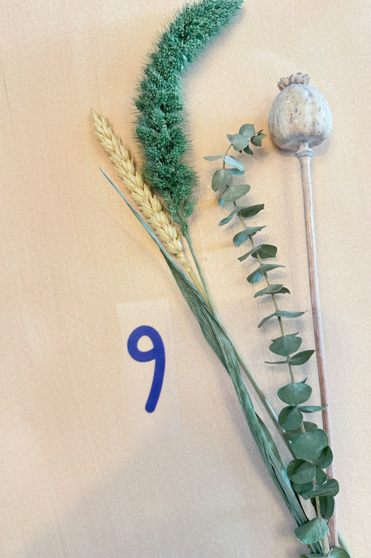 Bügelbild Zahl 9