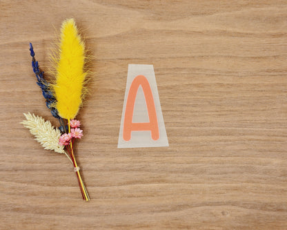 Bügelbild Buchstabe A