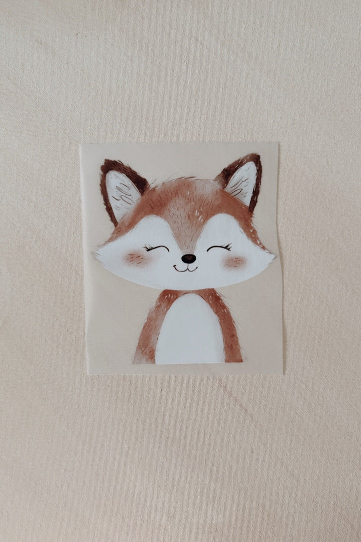 Bügelbild Fuchs