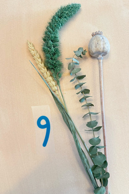 Bügelbild Zahl 9