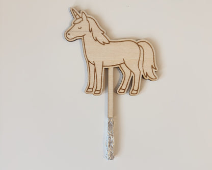 Caketopper Einhorn