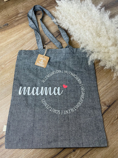 Baumwolltasche Mama