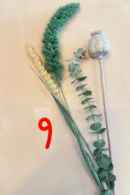 Bügelbild Zahl 9