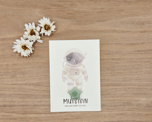 Mutstein Astronaut - Weltraum