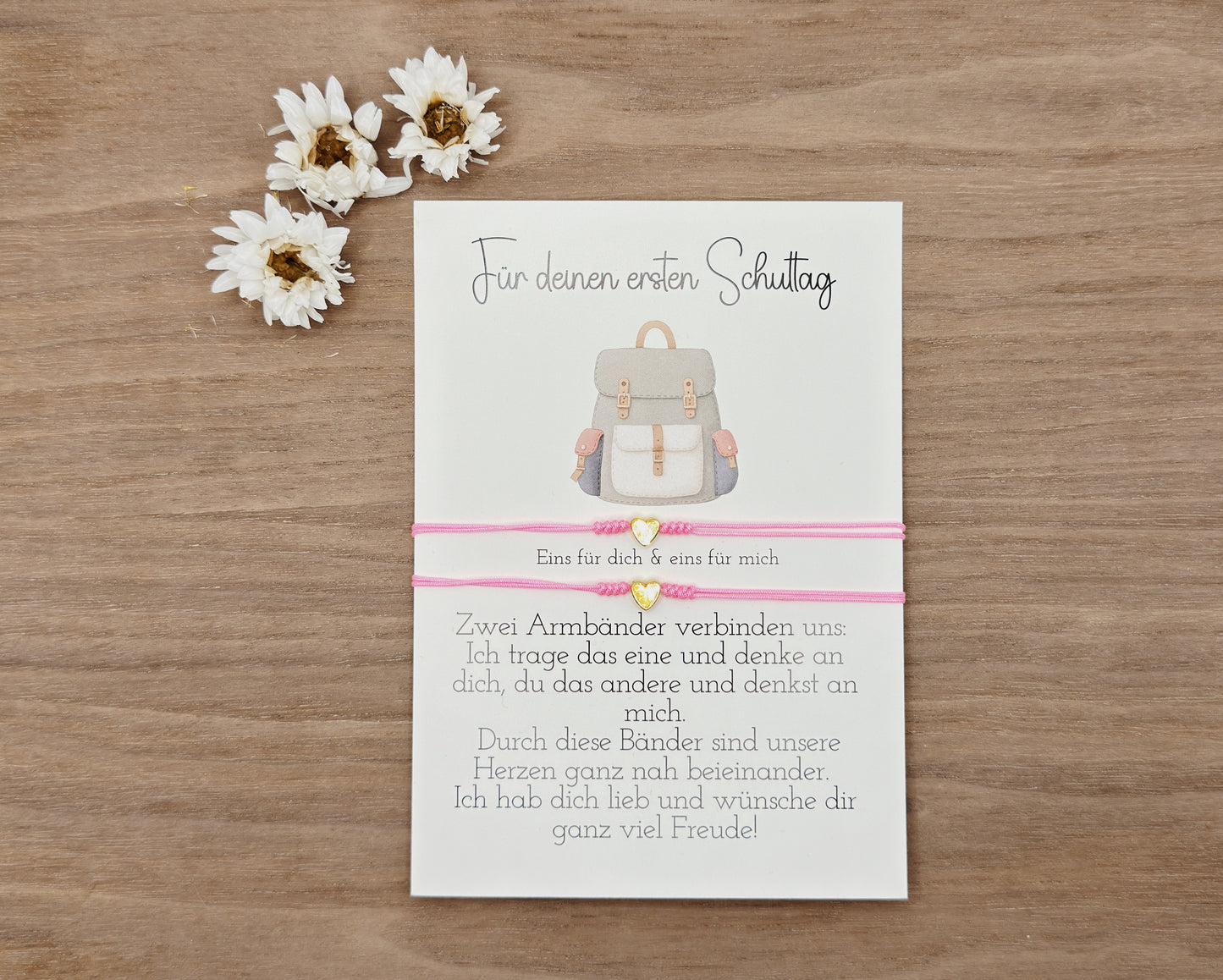 Mutmacherarmband Schule