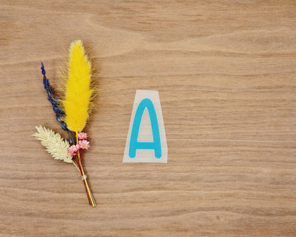 Bügelbild Buchstabe A