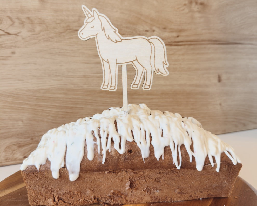 Caketopper Einhorn