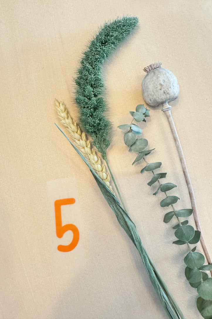 Bügelbild Zahl 5