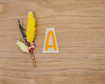 Bügelbild Buchstabe A