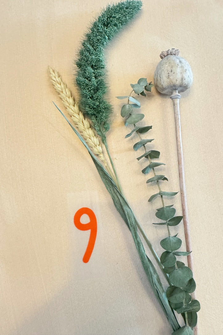 Bügelbild Zahl 9