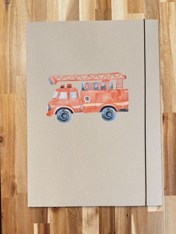Kunstmappe Feuerwehr