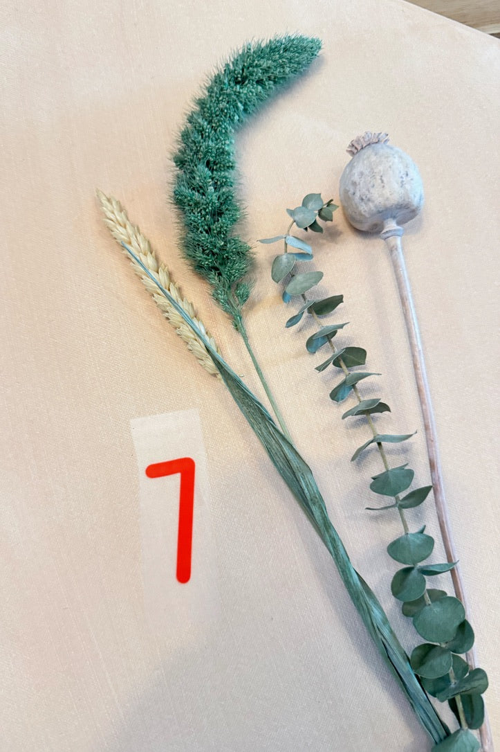 Bügelbild Zahl 7