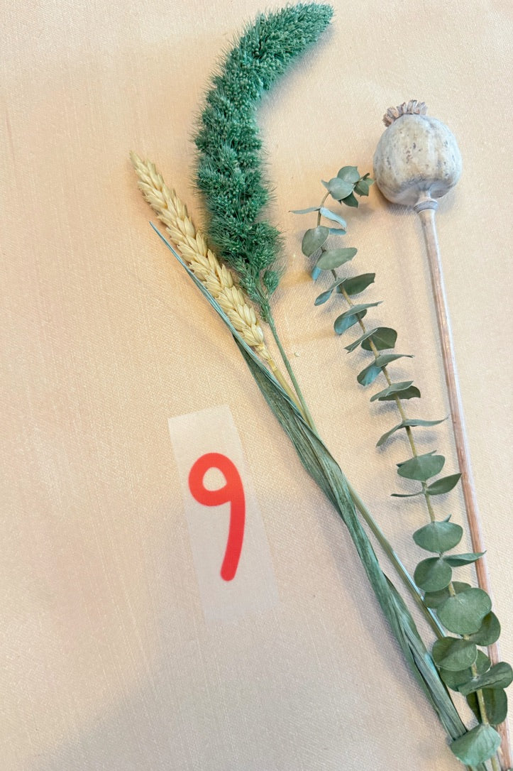 Bügelbild Zahl 9