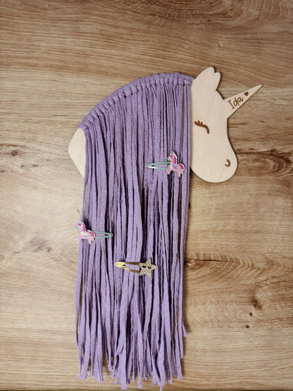 Haarspangenhalter Einhorn