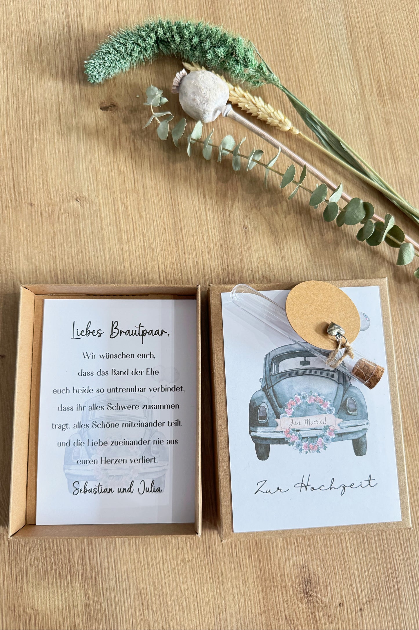 Geschenkbox zur Hochzeit