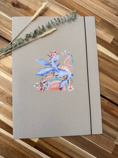 Kunstmappe Drache